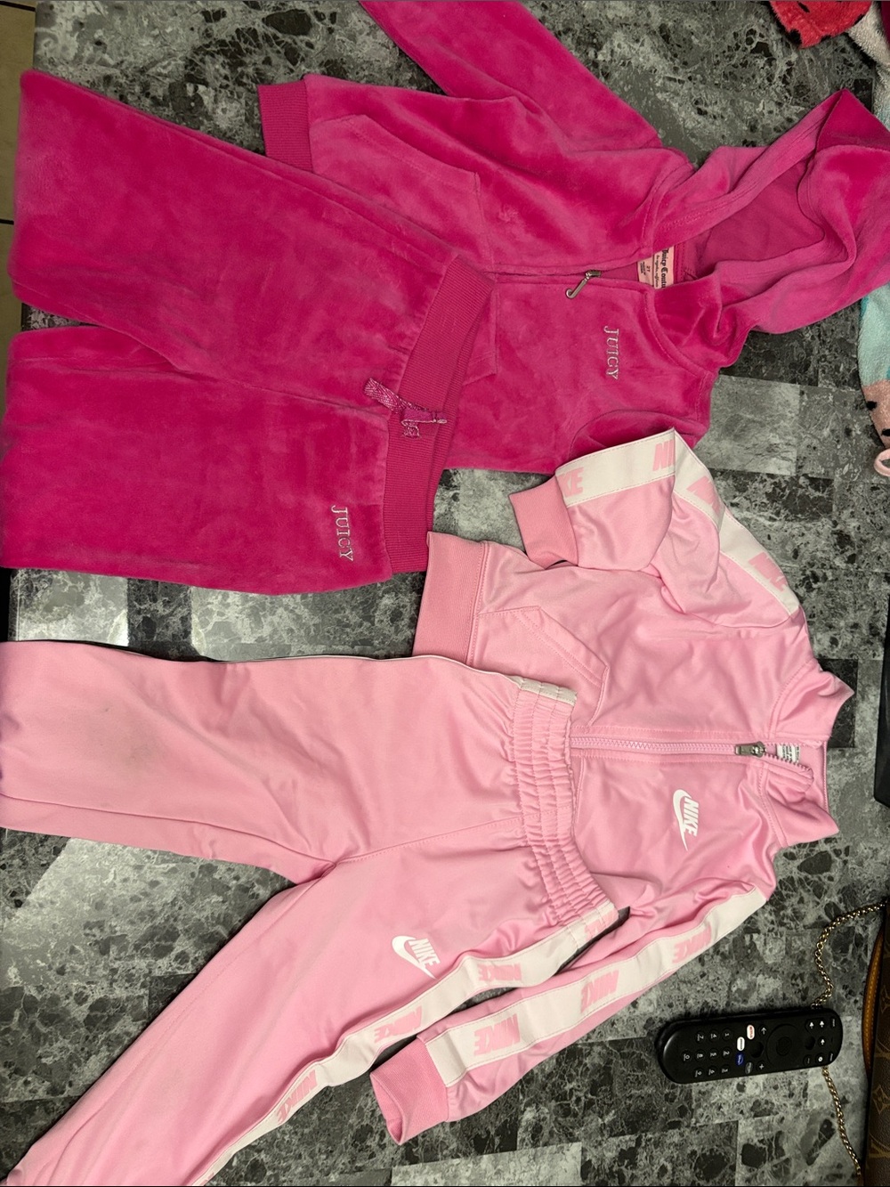 Toddler girls sweatsuits juicy & Nike